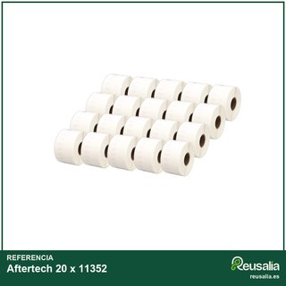Aftertech 20 x 11352 rollos etiquetas adhesivas