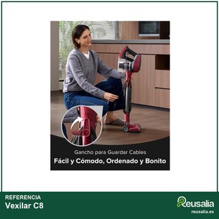 Vexilar C8 aspiradora cable 60KPa 1,5L