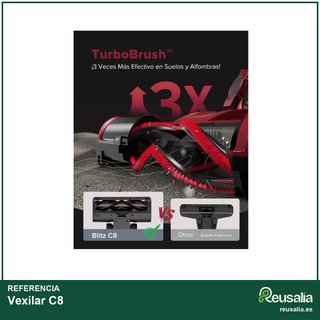 Vexilar C8 aspiradora cable 60KPa 1,5L
