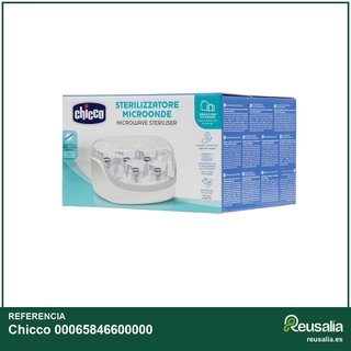 Chicco esterilizador vapor microondas biberones