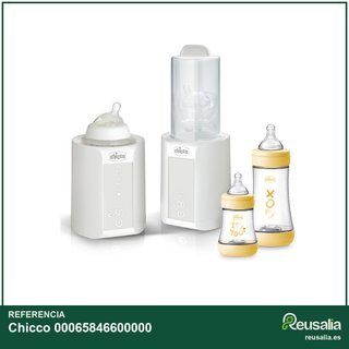 Chicco esterilizador vapor microondas biberones