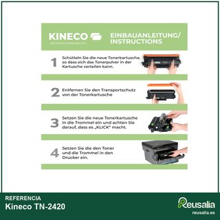 Kineco tóner chip compatible Brother TN-2420