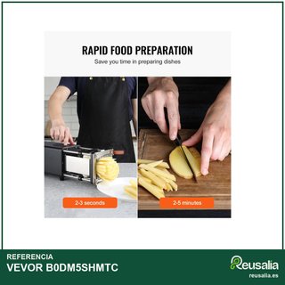 VEVOR cortadora eléctrica patatas