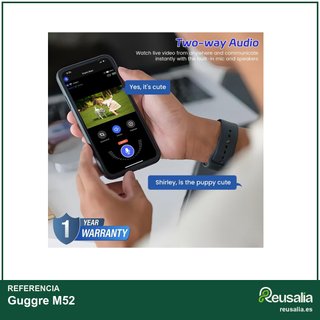 Guggre cámara timbre video 1080P detección