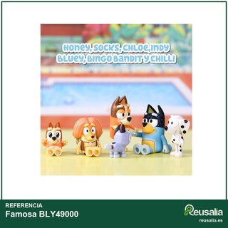 - Famosa BLY49000 Bluey figuras articuladas