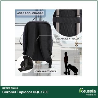 Coronel Tapioca mochila viaje cabina 40x20x25