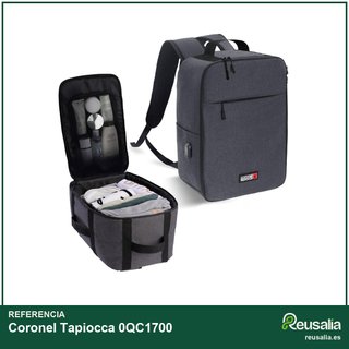 Coronel Tapioca mochila viaje cabina 40x20x25