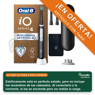 - Braun iO 4 Oral-B cepillo eléctrico limpieza