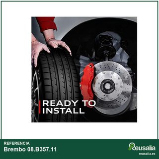 Brembo 08.B357.11 rotores discos frenos