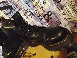 Botas Dr. Martens Talla 47 Negras