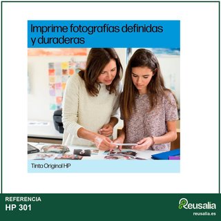 HP 301 cartucho tinta negro 170 páginas ISO