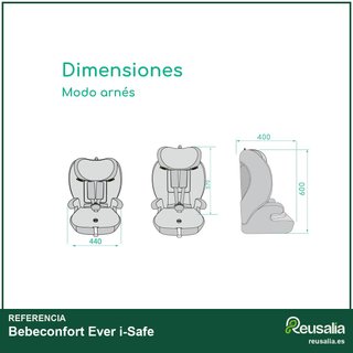 Bebeconfort Ever i-Safe silla coche evolutiva