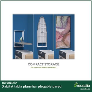 Xabitat tabla planchar plegable pared