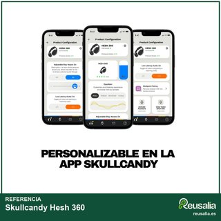 Skullcandy Hesh 360 auriculares bluetooth negros