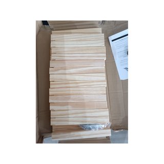 Estantería madera pino almacenamiento vino 25