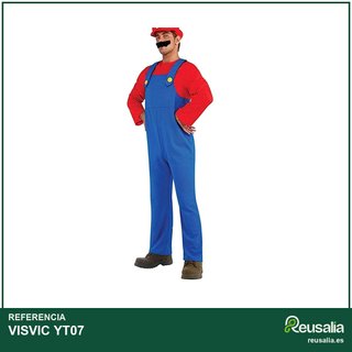 Disfraz cosplay fontanero clásico carnaval