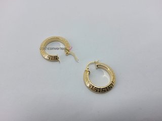 pendientes oro 18k