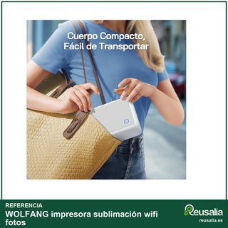 WOLFANG impresora sublimación wifi fotos