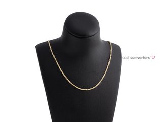 cadena oro 18k 25cm
