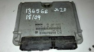 136566 centralita motor uce 0281001971 opel astra