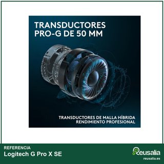 Logitech G Pro X SE auriculares gaming sonido