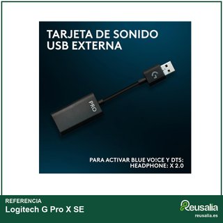 Logitech G Pro X SE auriculares gaming sonido