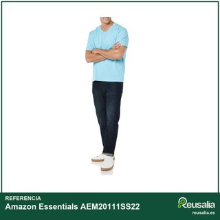 Amazon Essentials camiseta manga corta hombre L