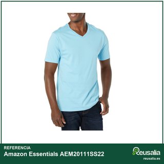 Amazon Essentials camiseta manga corta hombre L