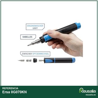 Ersa Soldador de gas 0G070KN 75W
