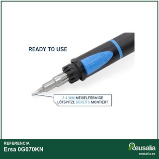 Ersa Soldador de gas 0G070KN 75W