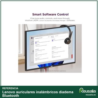 Lenovo auriculares inalámbricos diadema Bluetooth