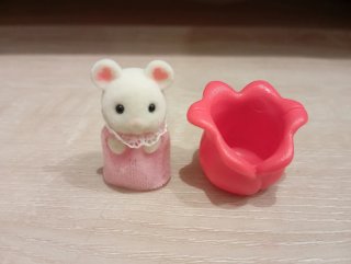 Sylvanian Families Bebé Ratón Rosa