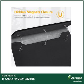 Funda portátil cuero microfibra protección MacBook