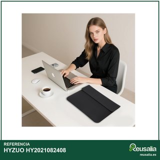 Funda portátil cuero microfibra protección MacBook