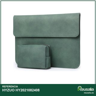 Funda portátil cuero microfibra protección MacBook