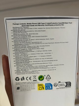 ZTE Blade A76 5G 128GB Azul Marino
