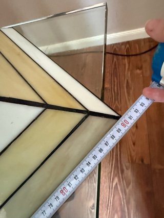Lámpara colgante estilo Tiffany 2 luces