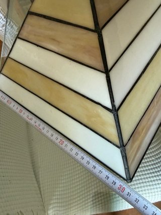 Lámpara colgante estilo Tiffany 2 luces