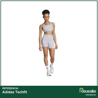 Adidas Techfit mallas cortas compresión mujer