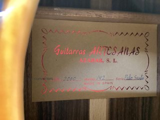guitarra clasica azahar 142