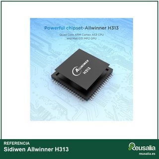 Sidiwen Allwinner H313 16GB Android compacto 4k