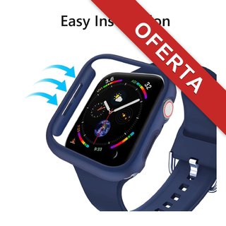 Carcasa rígida roja Apple Watch 40 mm