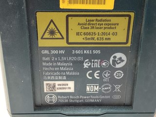 nivel laser bosch grl 300 hv