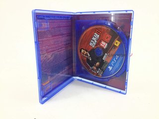 red dead redemption 2 ps4