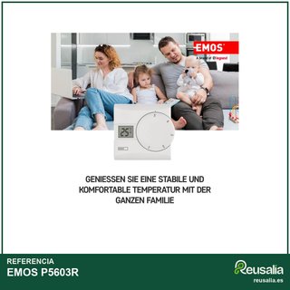 EMOS termostato digital control temperatura