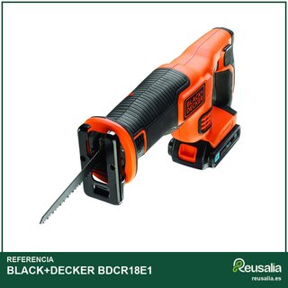 BLACK+DECKER BDCR18E1 sierra de sable