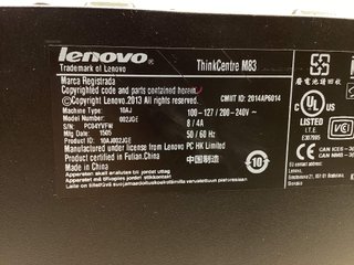 pc lenovo thinkcentre m83