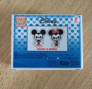 2 Llaveros Funko Pop Mickey & Minnie