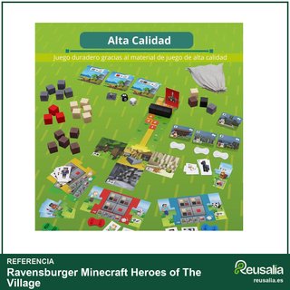 Ravensburger Minecraft Heroes of The Village juego