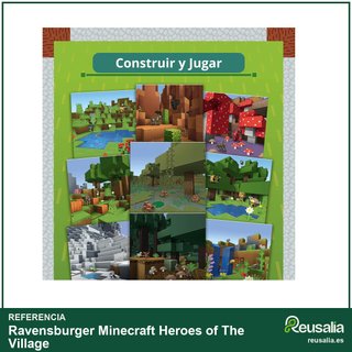 Ravensburger Minecraft Heroes of The Village juego